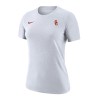 USC Trojans Nike Women's White SC Interlock Cotton T-Shirt